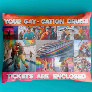 Gay Cruise tickets  prank package
