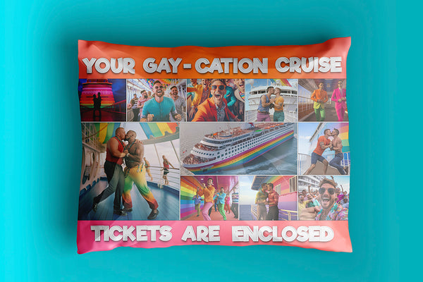Gay Cruise tickets  prank package